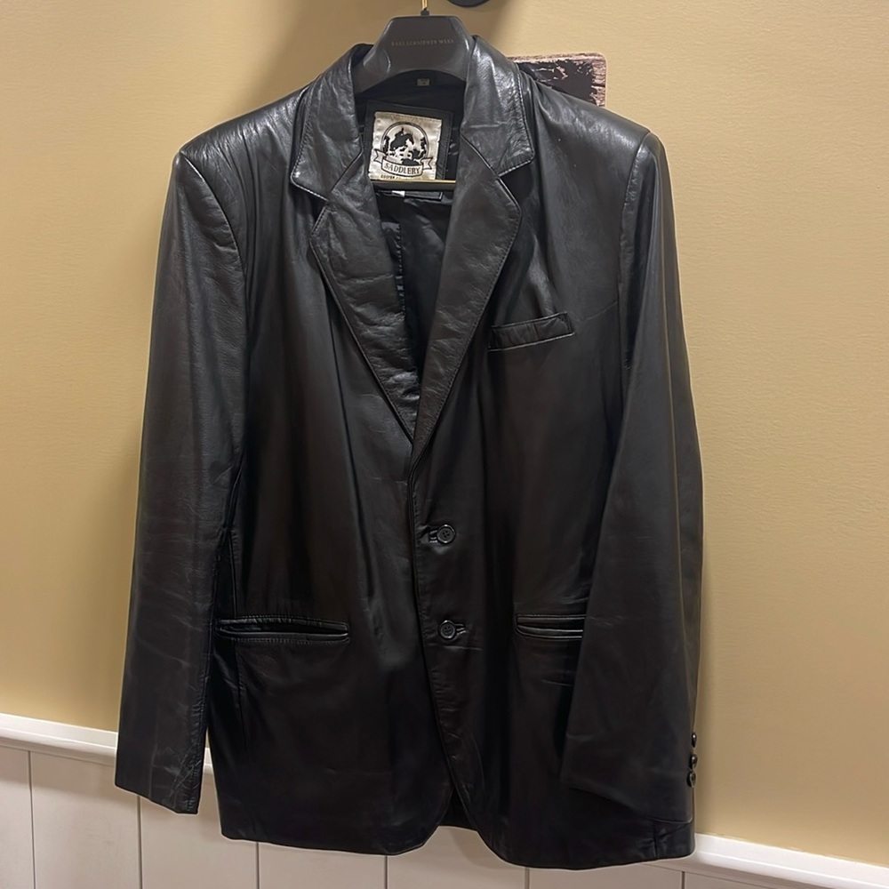 Saddlery Cooper Collection Genuine Leather Coat 46R
